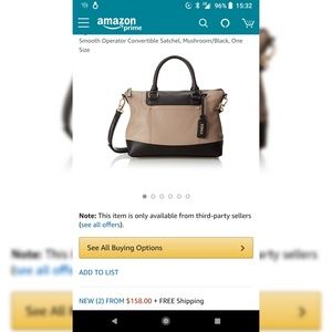 NWOT Tignanello Smooth Operator ConvertibleSatchel